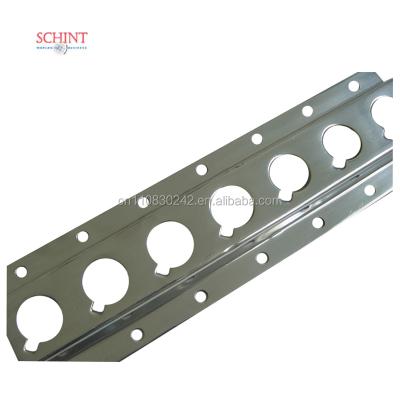 China Smooth Inner Cargo Control Track Stainless Steel/Van Accessory Cargo Restraint Track for sale