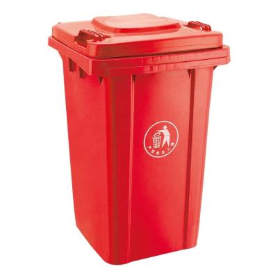 China Sustainable Custom Commercial Outdoor Plastic Waste Bins Garbage Bin for sale