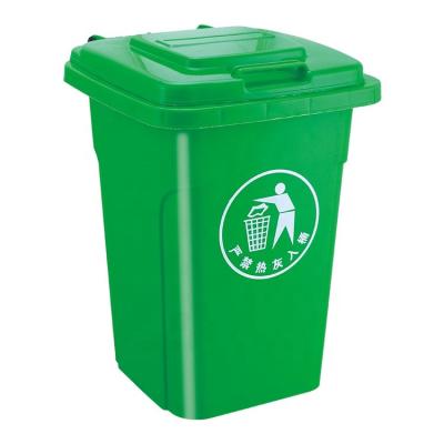 China Viable Recycle Garbage Plastic Waste Disposal Wheelie Dust Garbage Bin for sale