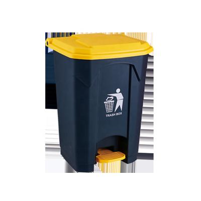 China Sustainable Waste Collection Rubbish Bin With Foot Pedal Bins For Schools for sale