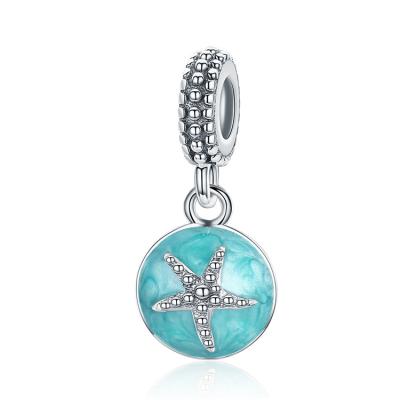 China Nickel Free Qings Summer Sea Pendant Charm 925 Sterling Silver Charm & Pendants for sale