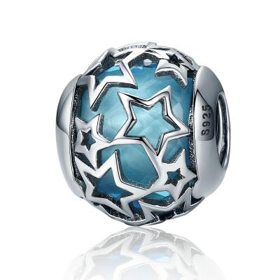 China Nickel Free Qings Star Charms Beads OEM/ODM Sterling Silver Charm Pendant With Modern Design for sale