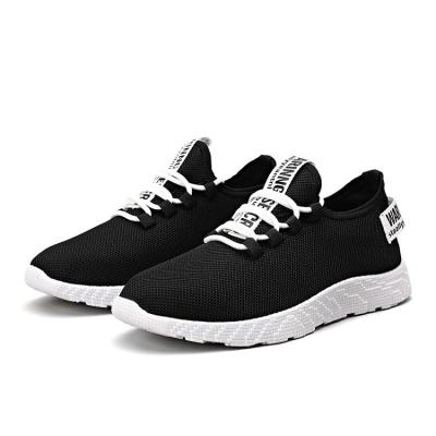 China Wholesale High Quality Net Cloth Black 2021 Mens Sports Shoes for sale