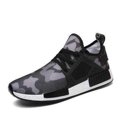 China Breathable Boys Sneakers Fashion Camouflage Mesh Men Sport Breathable Casual Shoes for sale