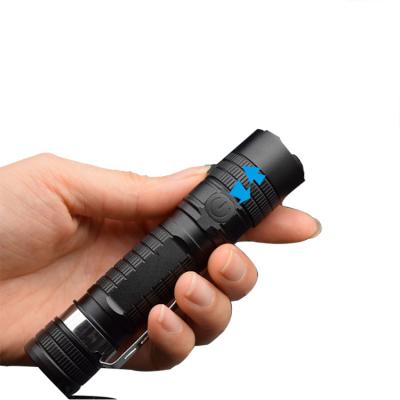 China Factory Directly Supply Adjustable Flashlight Focus High Power Waterproof 18650 Battery Mini High Lumen LED Rechargeable Flashlight for sale