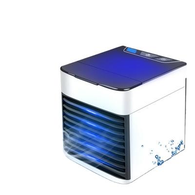 China 7 Colors Led Lightweight Portable Air Conditioner Mini USB Mini Air Conditioner Home Conditioner Desktop Air Cooler For Home Room for sale