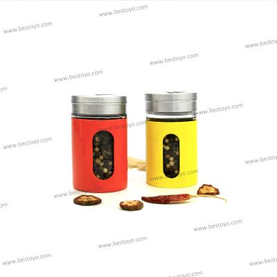 China Sustainable Seasoning Box Spice Jars Seasoning Box Set Dispenser Cans OEM Customized for sale