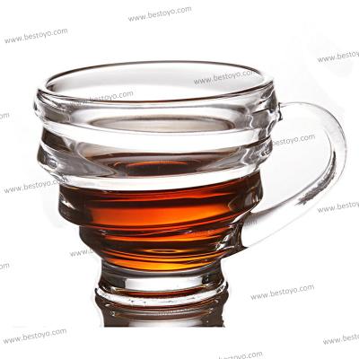 China Durable Heat Resistant Glass Coffee Mug Sets Milk Mugs Tea Mug for sale