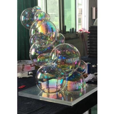 China China Acrylic Bubble Table Display , Wedding / Birthday Party Decoration Colorful Bubble Display for sale