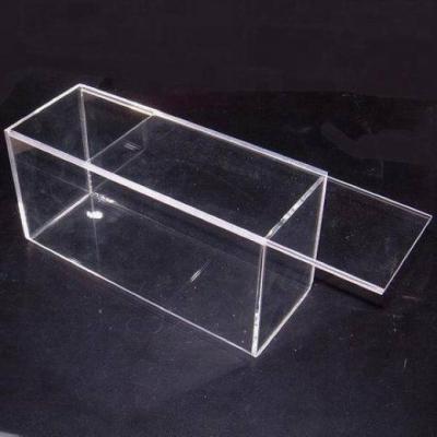 China Eco-friendly Zippered Clear Acrylic Packing Box,Customized Acrylic Packing Box Professional Factory for sale