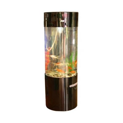 China High quality customized viable round acrylic fish aquarium, exported acrylic fish aquarium, cylindrical fish aquarium for sale