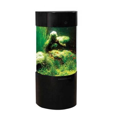 China Viable Cylindrical Acrylic Fish Tank, Acrylic Plastic Cylinder Fish Tank, Acrylic Cylinder Fish Tank for sale