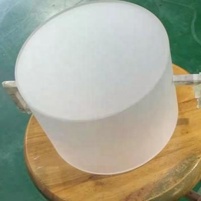 China Display & Pad Cylinder Frosted Acrylic Shielded Cover, Customized Cylinder Cover, All Sizes Are Available for sale