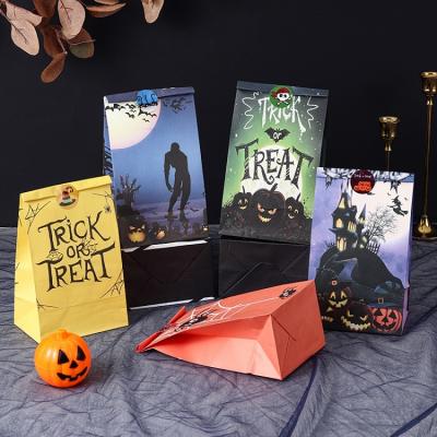 China Halloween Party Bag Trick or Treat Party Disposable Paper Bag for sale