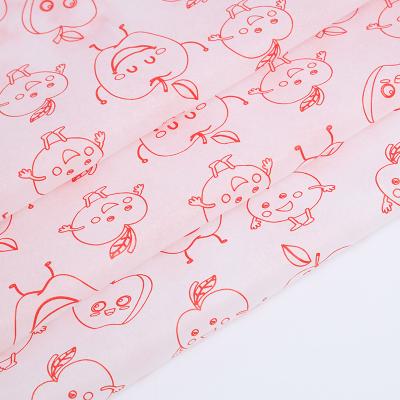 China Custom Transparent Printable Wrapping Thin Wrapping Tissue Paper Anticurl For Gift for sale