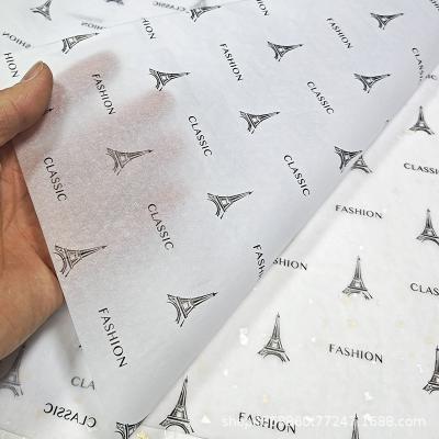 China Beautiful Custom Made High Quality Football Printed Colored Tissue Paper Anticurl Gift Wrapping For Apparel for sale