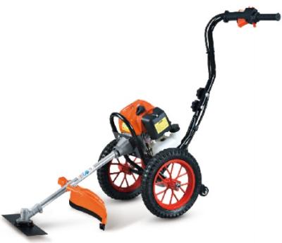 China Hot Sale 43cc Engine TOGO 2-Stroke Engine Hand Push Brush Cutter 2 Wheel Grass Weeder for sale