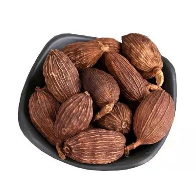 China 100% Dry Dried Black Cardamom Amomum Tsao-knockout With Strong Smell for sale