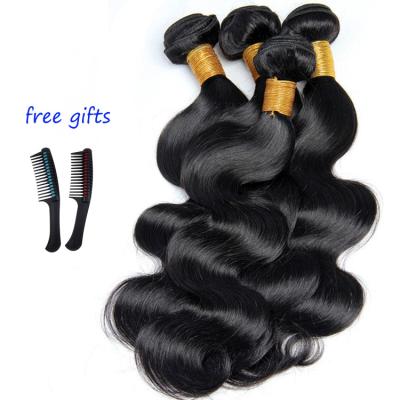 China Body Wave Best Quality 10a Brazilian Hair Weaving No Blended No Synthetic Hair Body Wave for sale