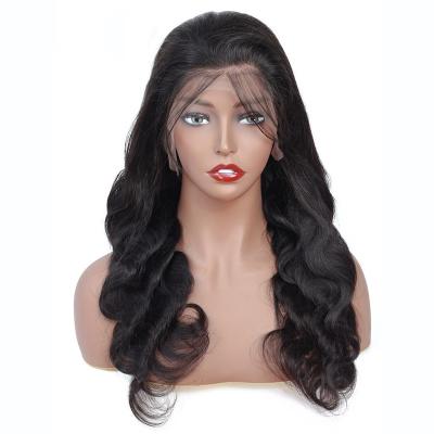 China Body Wave Hair 13x4 Lace Front Human Hair Supplier Baby Hair Supplier Natural Glueless HD Brazilian Virgin Hair Lace Wig Body Wave Wig With for sale