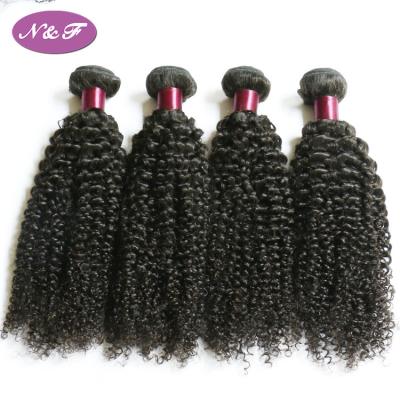 China Wholesale 100% Brazilian Kinky Curly Hair Extension Curly Wave Hair Bundles Full Thick No Shedding No Tangle for sale