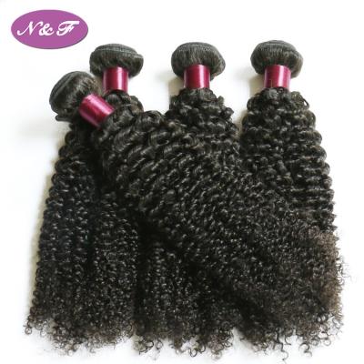 China YF Kinky Curly Soft Pre Twisted Afro Kinky Curly Human Remy Hair Braiding Hair Bundles Extension Curly Indian Hair Braid Twist for sale