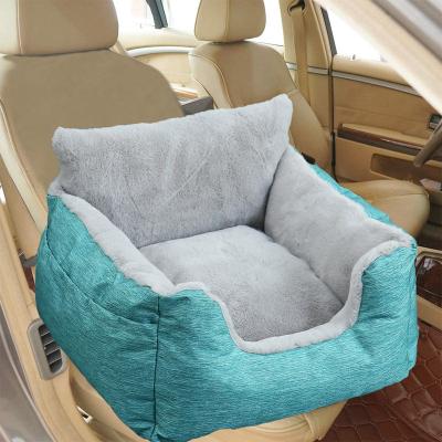 China 2021 Luxury Fancy High Travel Hoopet High Ourdoor Car Dog Bed For Travel for sale