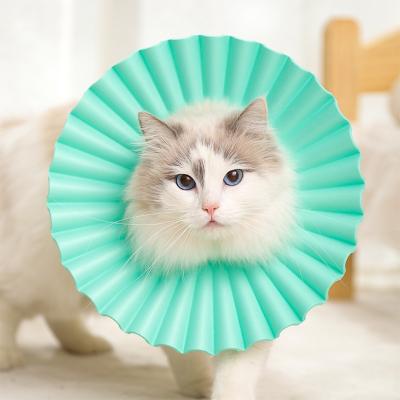 China 2022 New Arrival Dog Cat Recovery Collar Comfortable Soft Bite Hoopet Stocked Resistant Shame Cone for sale