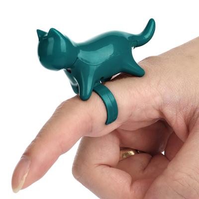 China 2022 New Arrival Hoopet Cat Accessories Ring Fingertip Cat Enigma Laser Stocked Toy for sale