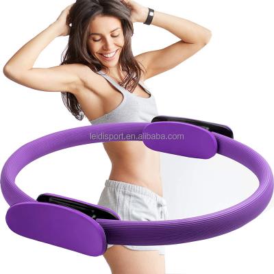 China Upper Body Magic Circle Weight Loss Band Circle Yoga Ring Pilates Shatterproof Circle for sale