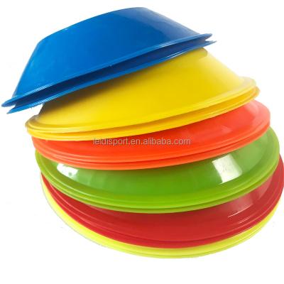 China Mouth Logo Disc Ball Holder PE Gear Agile Soccer Cone Big Cone Training Equipment PE Disc Ball Holder for sale