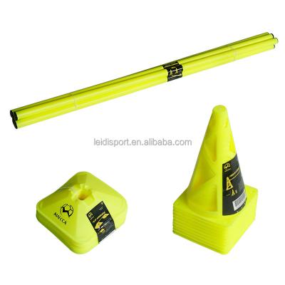 China PP Football Flat Cone Motion Cone Marker Marker Post Obstacle Frame for sale