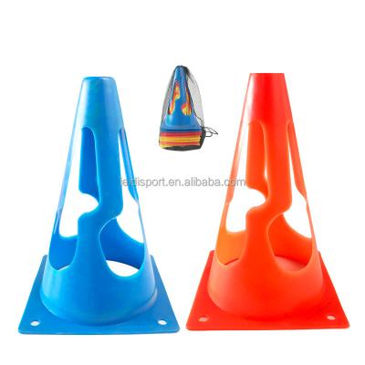 China Wholesale PE Sports Nimble Football Cone 25 Field Cone Brand 9 Inch for sale