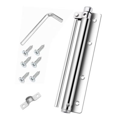 China Modern Automatic Invisible Household Duty Door Closer Damper Spring Door Closer Stainless Steel Simple Automatic Sliding for sale