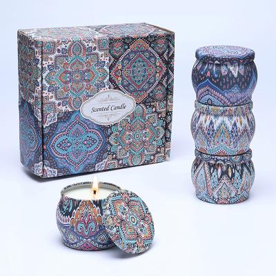 China Single Luxury Single Scented Candle Set Home Decoration Ramadan Censer Holder Modern Ceramic Wallpaper Candlestick Vegetable Oil Holder for sale