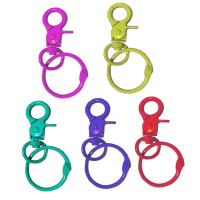 China High Quality Zinc Alloy Keepsake Gift Dog Hook With Separate Main Chain Jump Ring Customizable Color Combination for sale