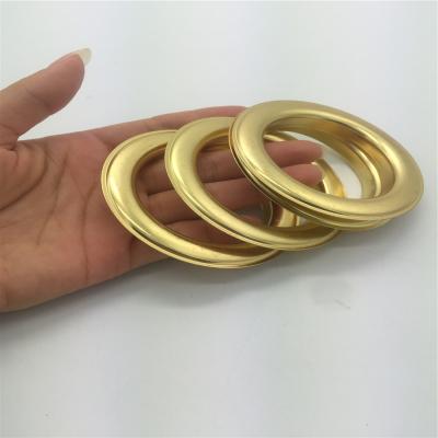 China Large Size Brass Grommet Metal Nickel Free Curtain Grommet Nickel Free For Curtain for sale