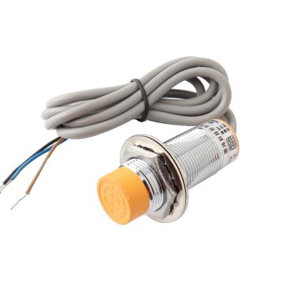 China Machinery 10MM Distance NPN Detection Sensor Wire NO Inductive Proximity Switch LJM24-2 for sale