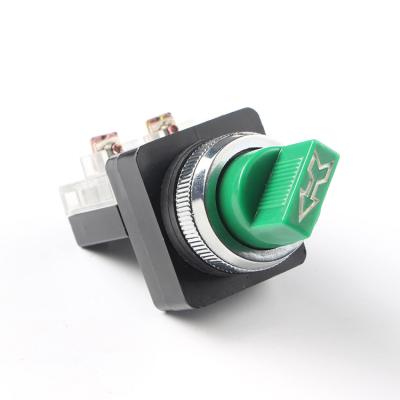 China 2 Position Plastic Waterproof High Quality Latching Rotary Selector With Marked for sale