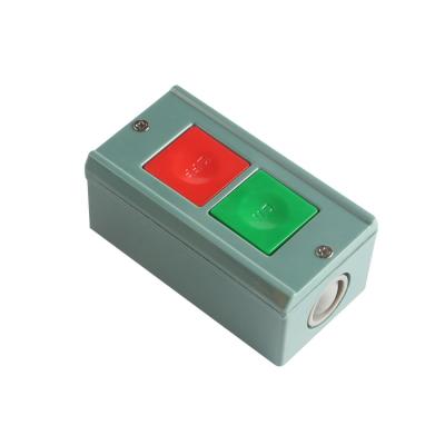 China KH-701 2A Metal Green and Red Power Metal Shell Push Button Control On-Off Switch for sale