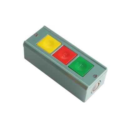 China KH-703 2A Metal Green and Red Power Metal Shell Push Button Control On-Off Switch for sale