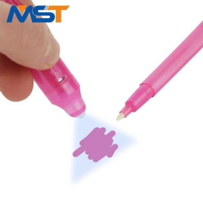 China Pen Factory Supply Promotional UV Light Pen With Invisible Ink For School Sale Wholesale Brand for sale