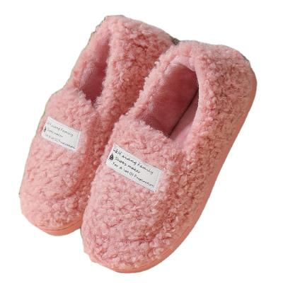 China 2021Factory non-slip directly sell ladies slippers cute winter warm slippers for women for sale