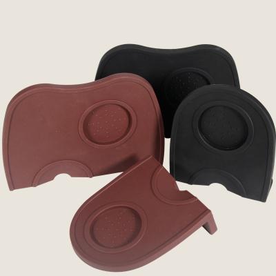 China Size Amount Coffee Pad Silicone Coffee Tool Espresso Silicone Coffee Tamper Stocked Mat for sale