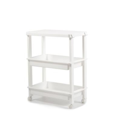 China Hot Selling Viable 3 Tier Kitchen Bathroom Storage Shelf Rack Corner Shelf Plastic Spice Rack for sale