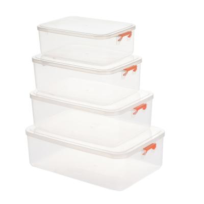 China China Supplier PP Lunch Box Plastic Storage Container Viable Sustainable Plastic Storage Container Transparent Food Container for sale