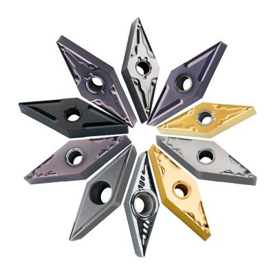 China External Rotating Indexable Tool Cnc Machine Cutting Tools Carbide Inserts Turn External Hole Rhombus Internal Circle Tool Rotating Sharp Knife VNMG160404 for sale