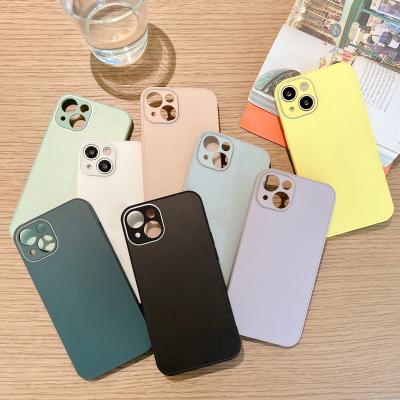 China Hot Selling High Quality Shockproof Phone Case For iPhone 11 12 Pro Tempered Glass 13 Shockproof Phone Case Max Matte Phone Case for sale