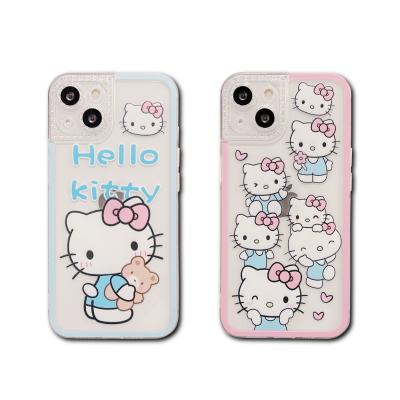 China New Fashion Cute Cartoon Shockproof Hello Kitty Cover Mobile Phone Case For i max pro 11 cell phone case for iphone 12 pro max for sale