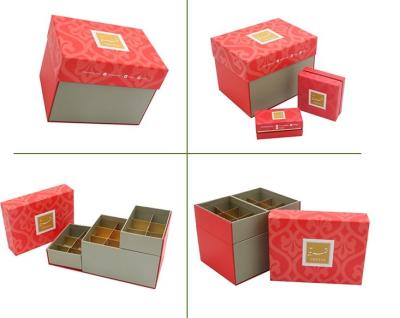 China China Brand Golden Cigar Gift Box With CMYK Print Sliver Paper for sale